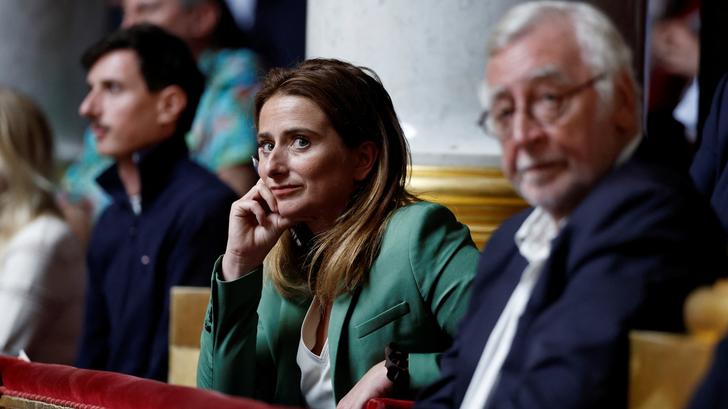 Marine Tondelier ce lundi 8 septembre à l’Assemblée nationale