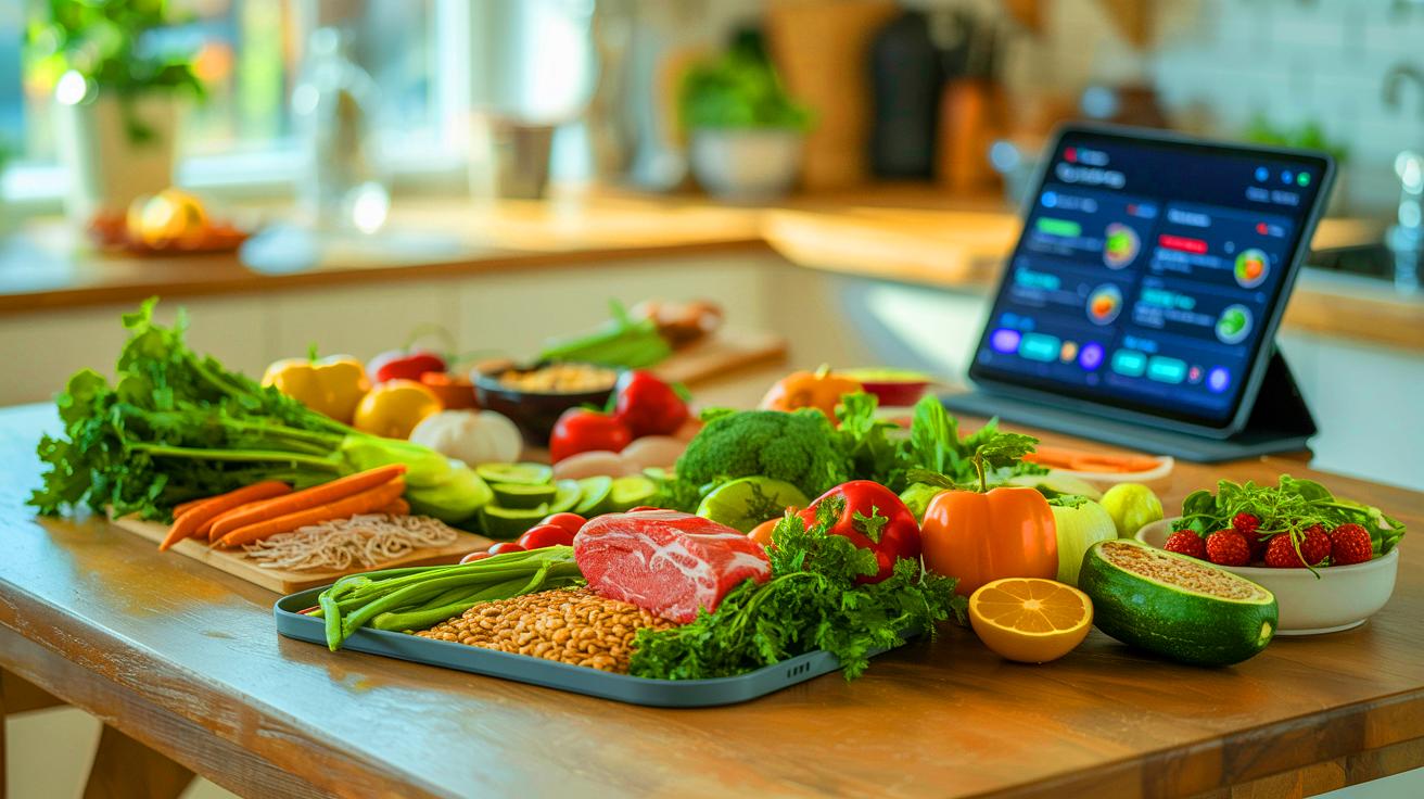 Illustration de l'utilisation de l'intelligence artificielle pour une perte de poids réussie de 27 kilos en six mois.