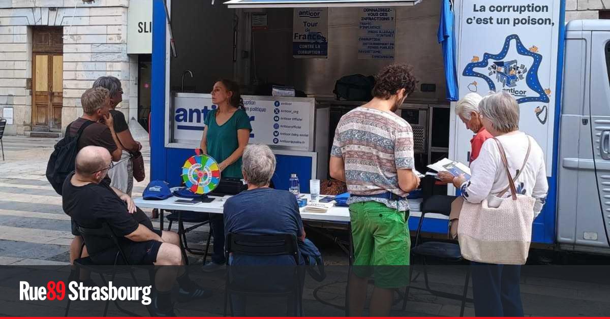 Le tour de France d'Anticor fait trois étapes en Alsace