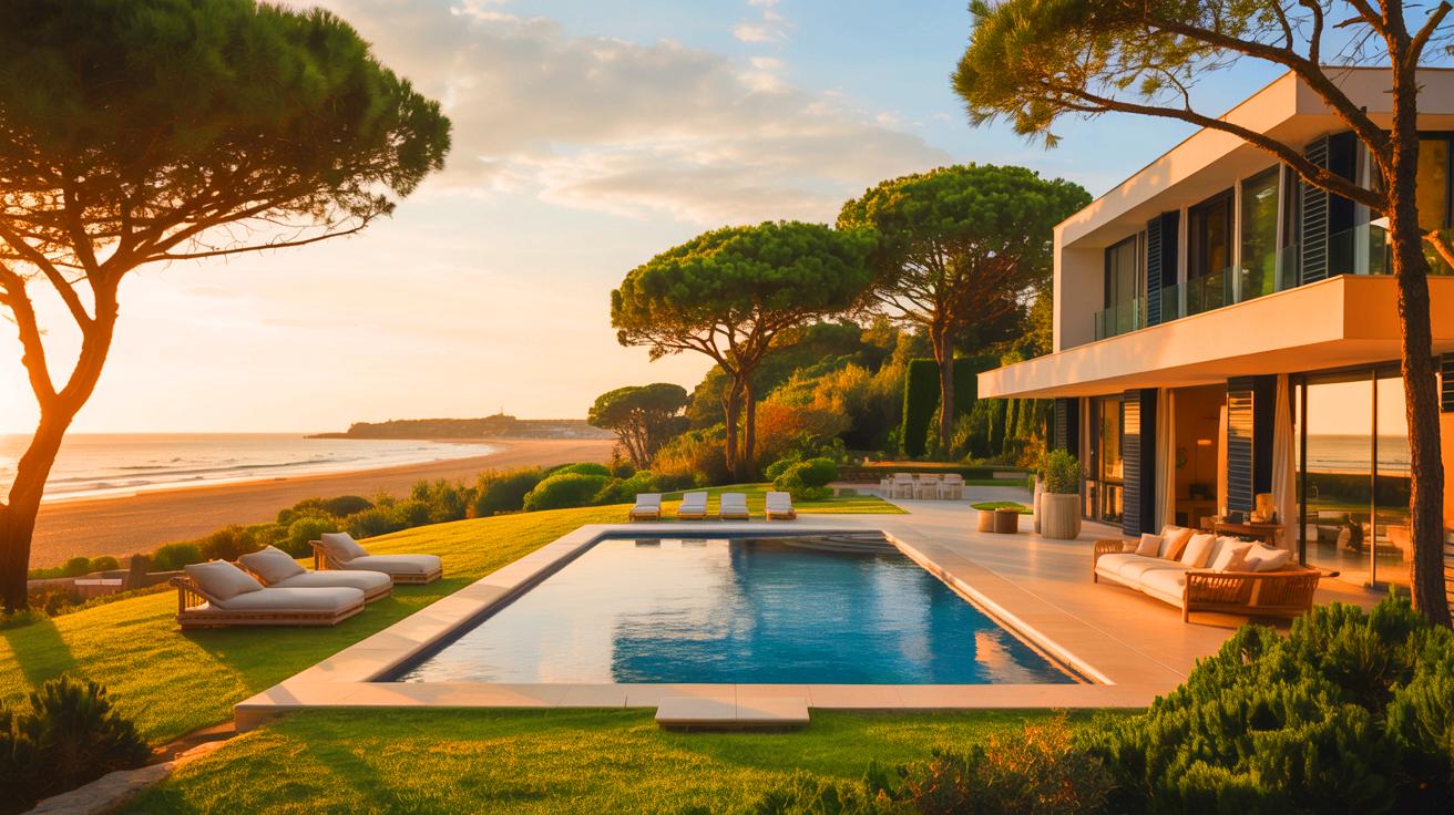 Illustration de la villa luxueuse d'Antoine Dupont en Gironde.
