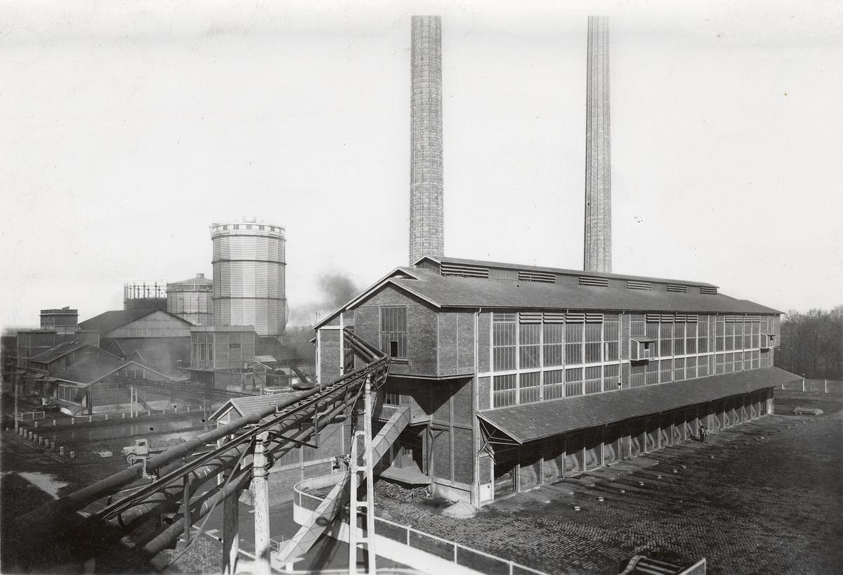 L’usine municipales d’incinérations des ordures de Bordeaux mise en service en 1933.