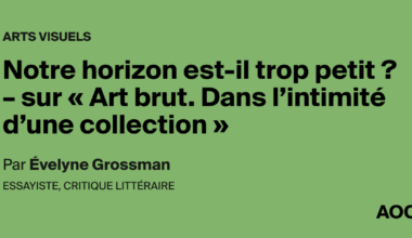 Notre horizon est-il trop petit ? – sur « Art brut. Dans l’intimité d’une collection »