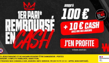 COMBINÉS FOOT : 1 cote @3 et 1 autre @7 pour les + gourmands ce dimanche ! Le tout SANS RISQUE !