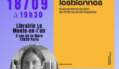 Rencontre avec Milena Charbit autour de l’ouvrage : « Architectures lesbiennes »