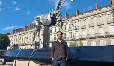 rencontre avec le créateur du cheval Zeus, exposé à Nantes