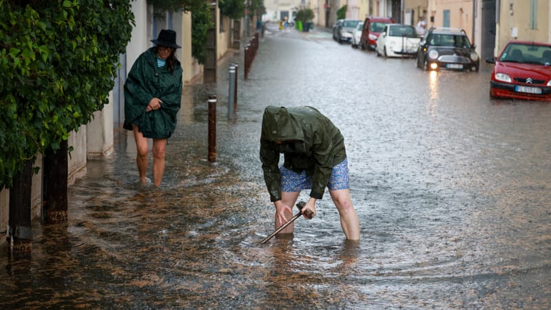 Il est tombé plus de 100mm de pluie ce dimanche à Avignon.