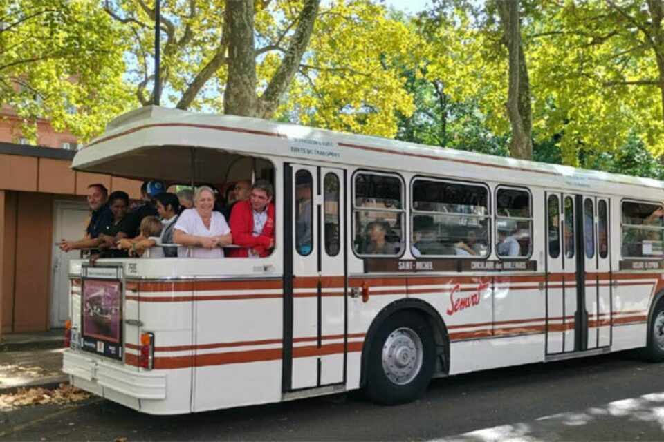 Deux anciens autobus de Toulouse seront remis en service à l'occasion des Journées européennes du patriomoine.
