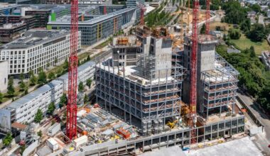 89.000 m², 360 millions d’euros... La construction du méga siège mondial d’ArcelorMittal au Luxembourg prend du retard