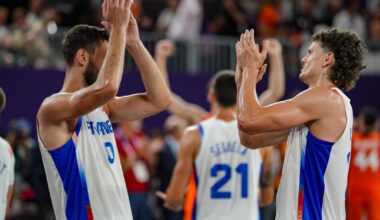 les Bleus s’arrêtent en quarts de finale