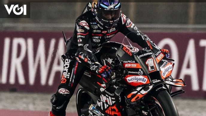 Jorge Martin utilise le casque de design fan au GP de Jakarta