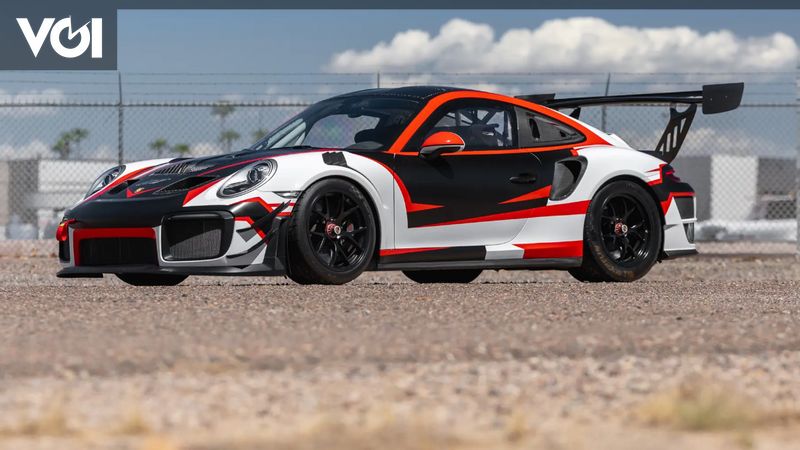 Porsche GT2 champion de F1 Max Verstappen en vente aux enchères