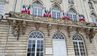 Le grand balcon de l’hôtel de ville de Nancy ne sera pas restauré tout de suite comme prévu : voici pourquoi