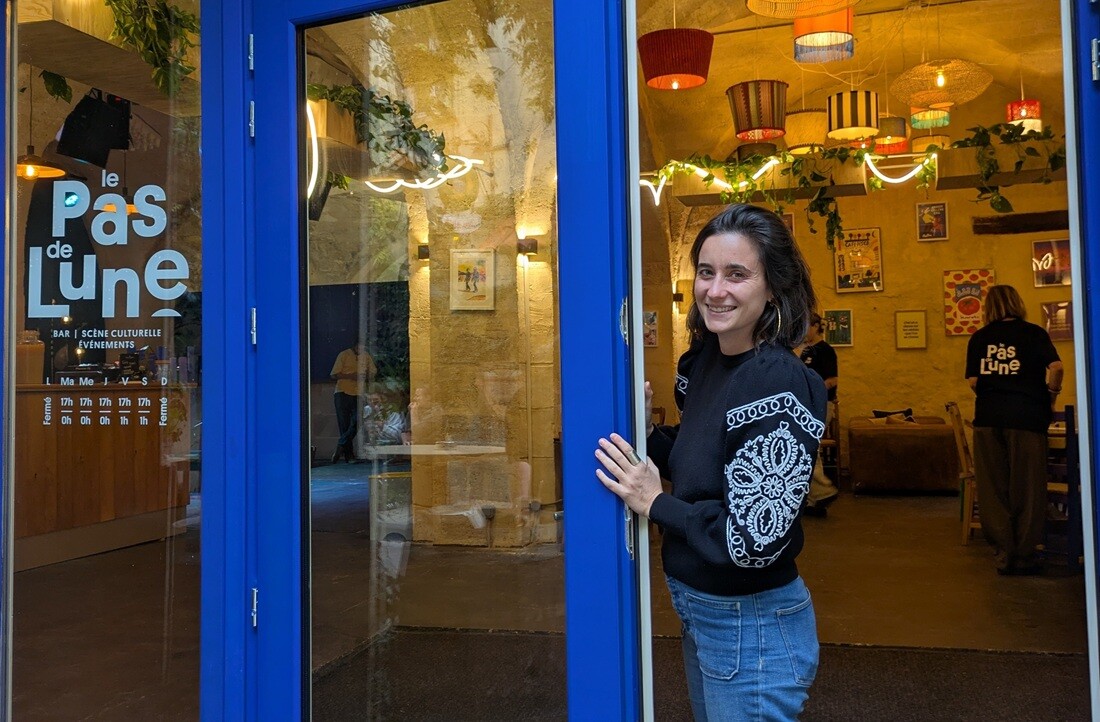 elle ouvre un bar culturel dans cet espace remarquable de Bordeaux