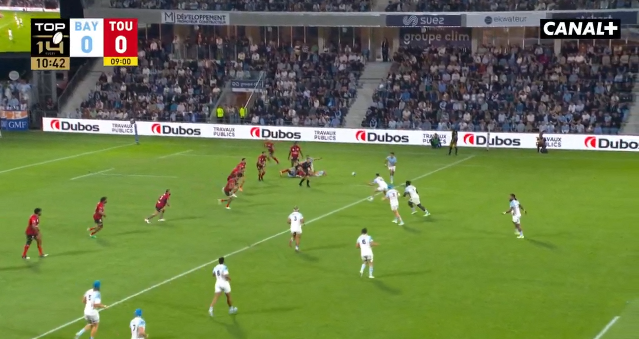 le conseil gagnant du staff sur le premier essai bayonnais