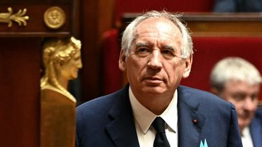 Le Premier ministre François Bayrou à l'Assemblée nationale le 8 septembre 2025
