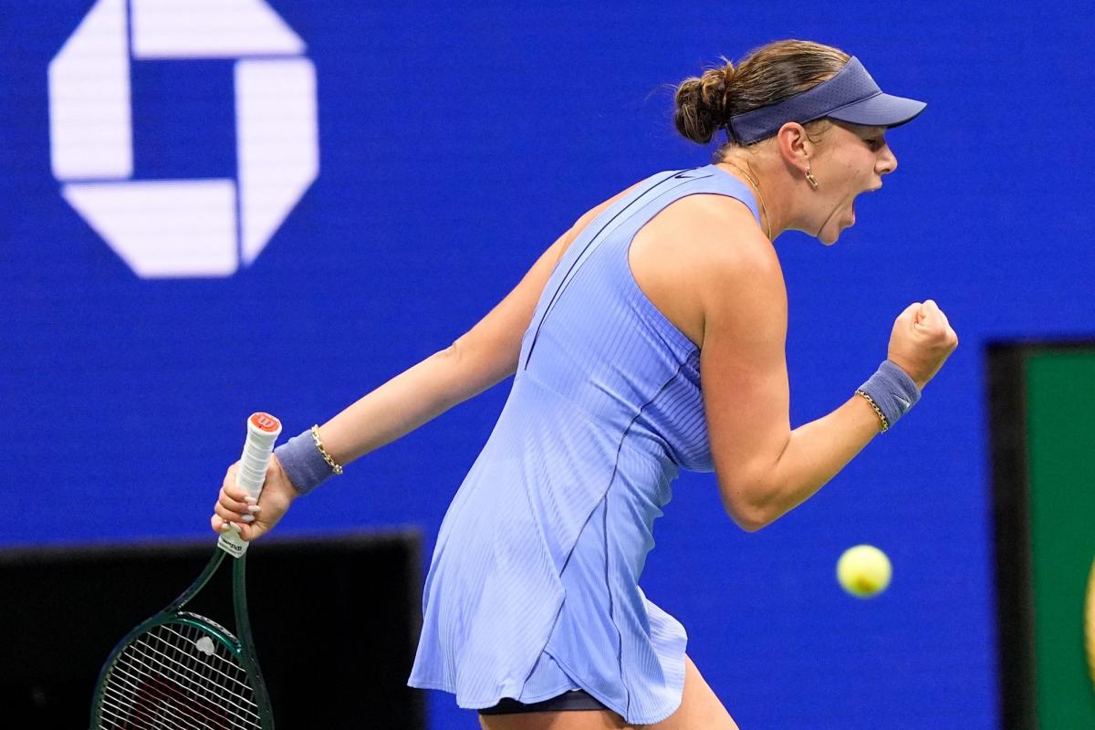 Amanda Anisimova renverse Naomi Osaka et jouera la finale de l'US Open face à Aryna Sabalenka - L'Équipe