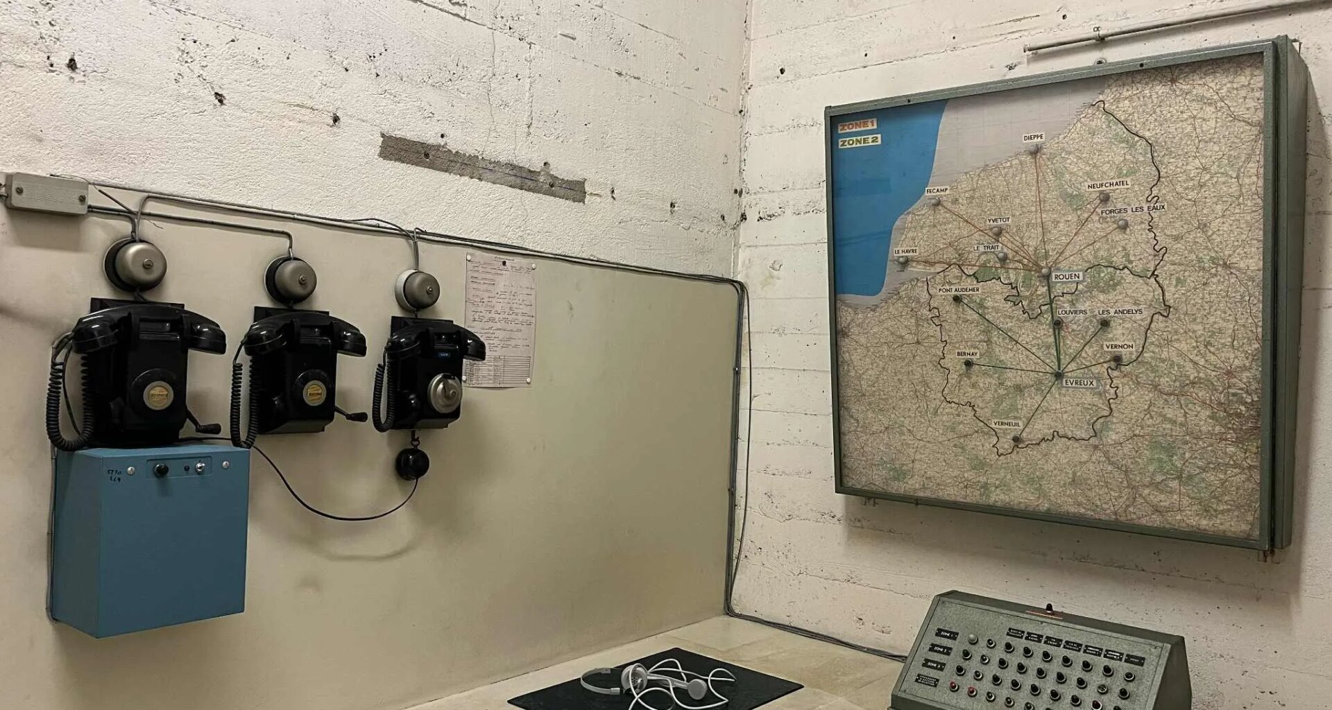 à Rouen, on visite le bunker de l’hôtel du département