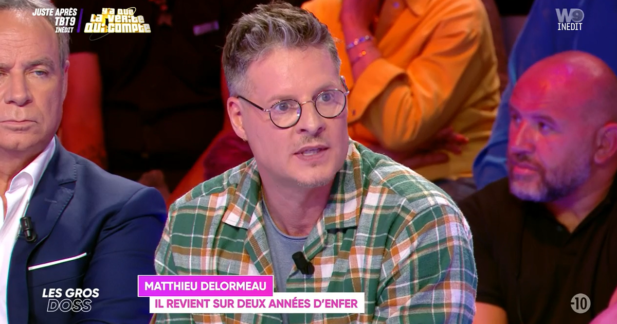 "Je ne pouvais même plus ouvrir un texto" : Matthieu Delormeau sort enfin du silence dans TBT9, il évoque son addiction et donne de ses nouvelles