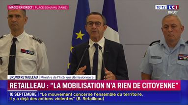 "Bloquons tout" : Bruno Retailleau fait le point