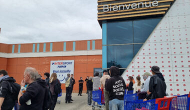 la tentative d'intrusion au centre commercial Carrefour tourne court