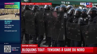 "Bloquons tout" : tensions à la gare du Nord à Paris après une tentative d'intrusion