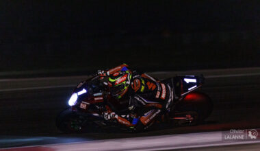 La Suzuki #1 en tête à la mi-course