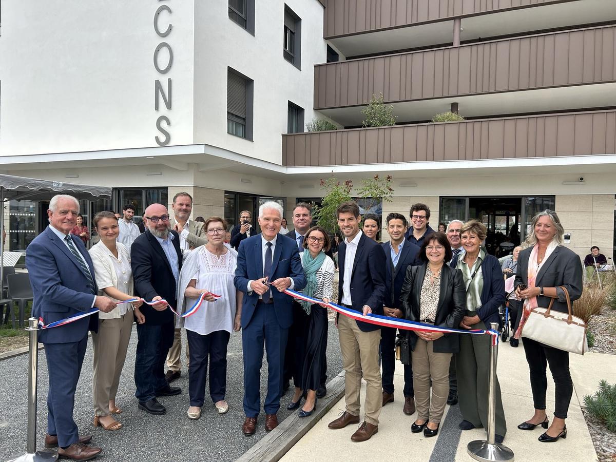 Le nouvel Ehpad Les Balcons de Tivoli, conçu pour être ouvert sur la ville, vient d’être inauguré au Bouscat