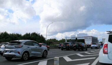 Jusqu'à une heure de bouchon ce lundi sur l'autoroute A 62 après un accident au nord de Toulouse