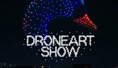 DroneArt Show illumine le ciel de Bordeaux en septembre