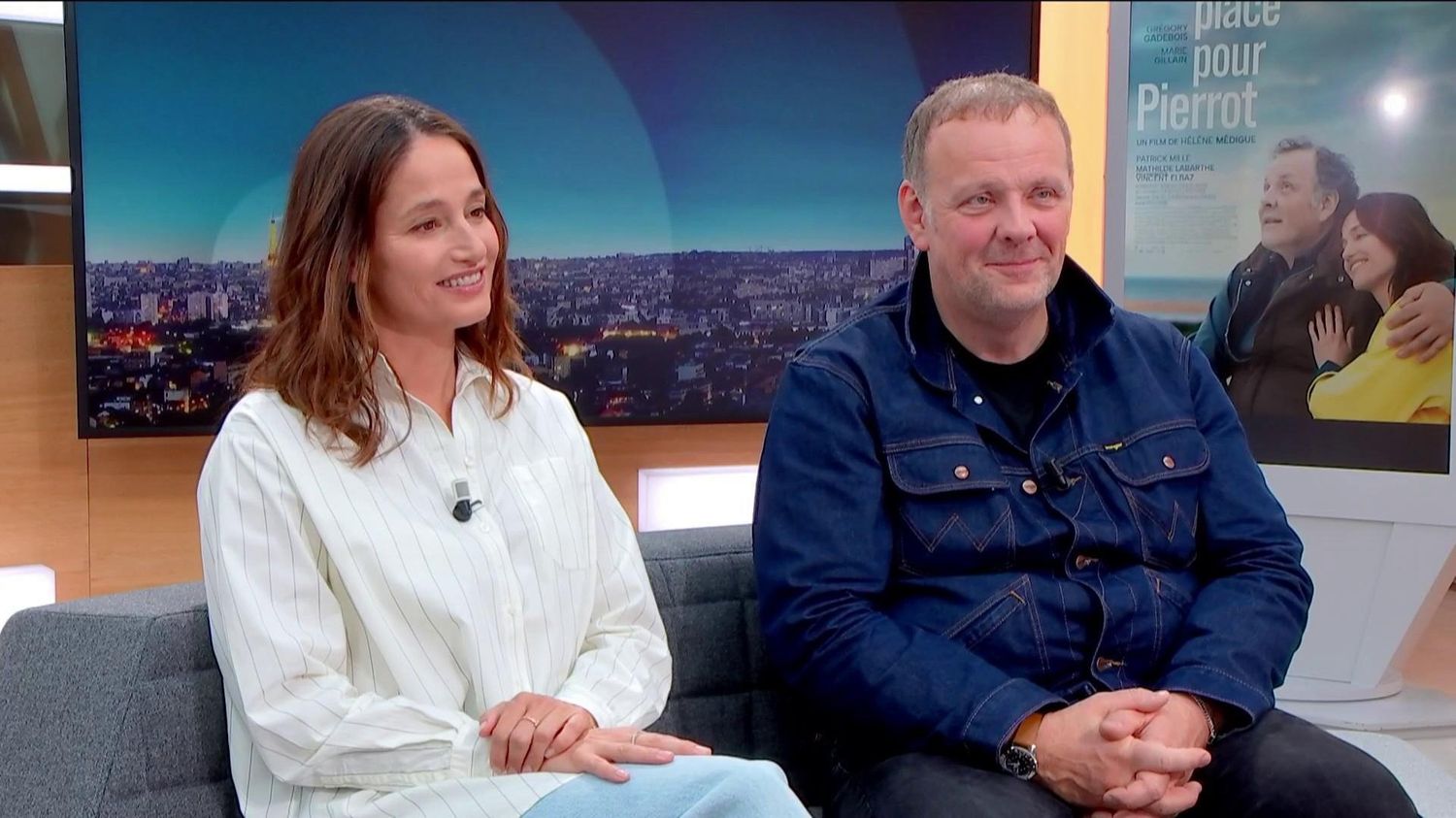 "C'est l'histoire d'un chemin de vie semé d'embûches", Marie Gillain et Grégory Gadebois évoquent leur film "Une place pour Pierrot"