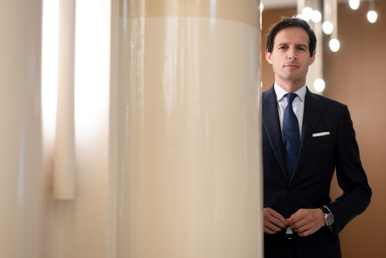 Le commissaire européen Wopke Hoekstra au Parlement européen, à Strasbourg, le 9 septembre 2025 ( AFP / ROMEO BOETZLE )