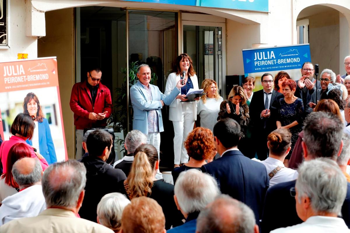 Julia Peironet-Brémond ouvre sa permanence et lance sa campagne pour La Garde