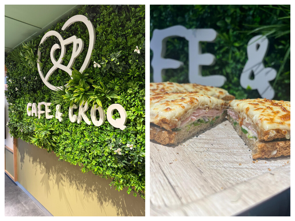 à la fois salon de thé et coffee shop, Café & Croq met le croque-monsieur à l'honneur