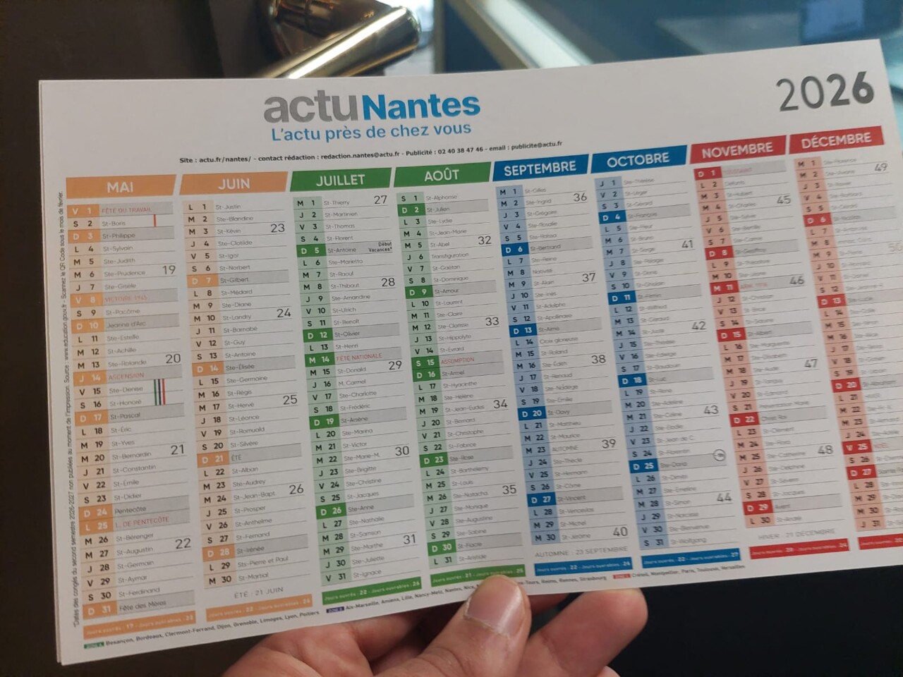 cette commune alerte contre les ventes de calendriers