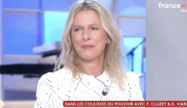 C à Vous : Karin Viard, dégoûtante en mangeant, Anne-Elisabeth Lemoine ne peut s’empêcher de faire une remarque