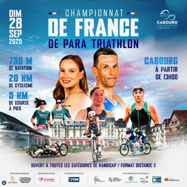 Paratriathlon : un 7e titre de champion de France pour Alexis Hanquiquant