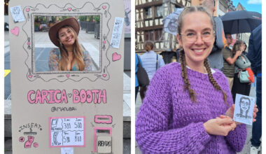 à Strasbourg, elle vous tire le portrait... comme au photomaton