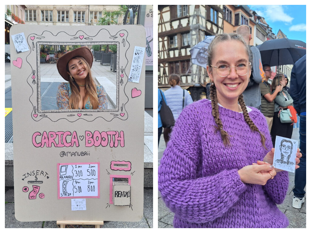 à Strasbourg, elle vous tire le portrait... comme au photomaton