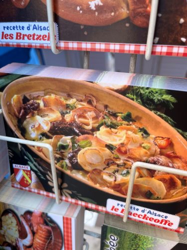 Carte postale kitsch alsace
