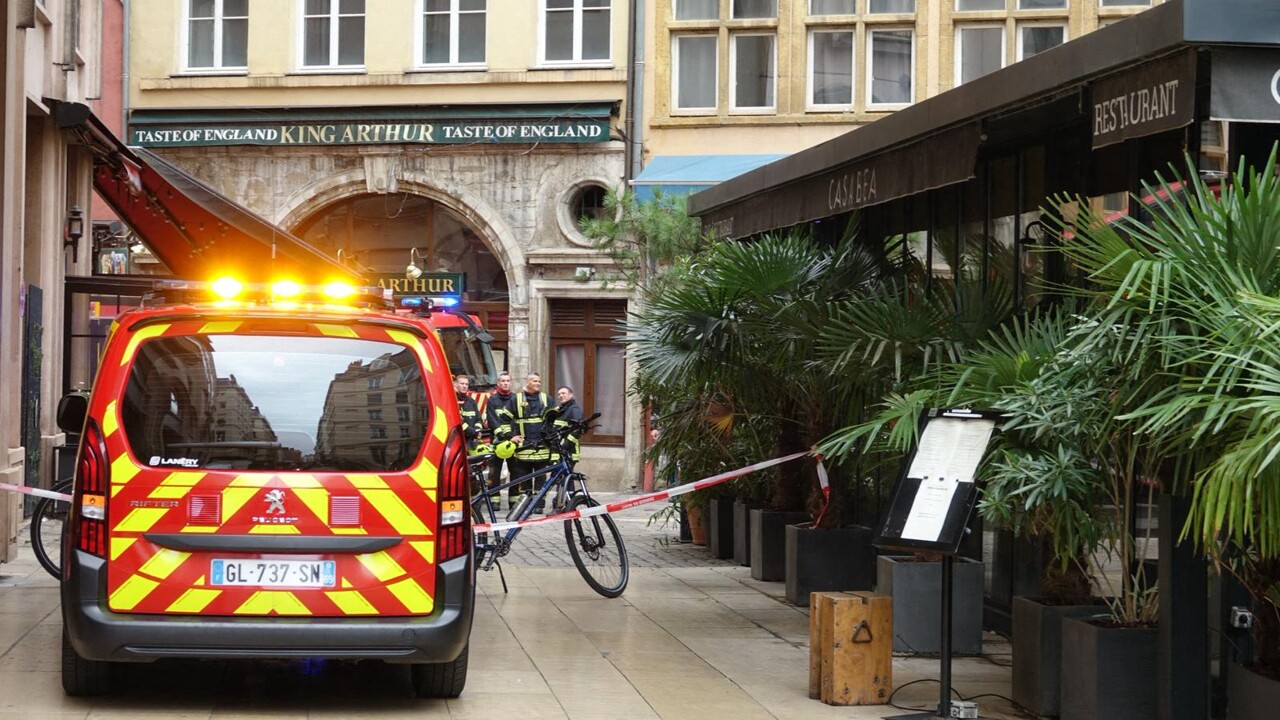 des blessés graves, ce secteur du centre-ville bouclé