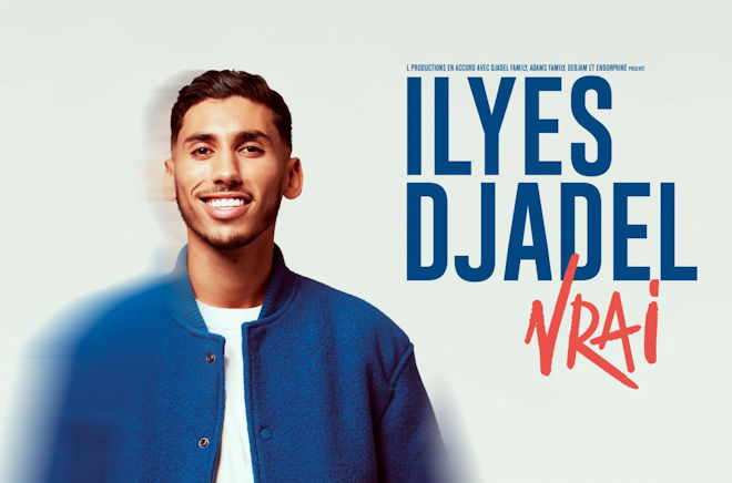 Vendredi 26 septembre 2025, le Théâtre du Casino Barrière Lille accueillera le spectacle d'Ilyes Djadel