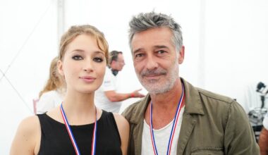 le couple filmé en ...