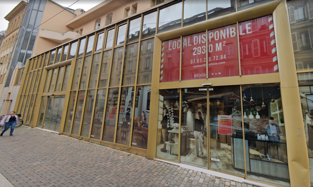 La cellule de l’ancien magasin Kiabi situé rue du Petit -Paris à Metz a été scindée en deux.