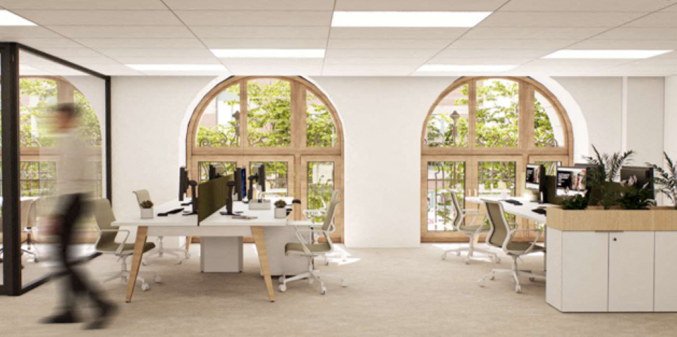 De nouveaux bureaux vont être aménagés.