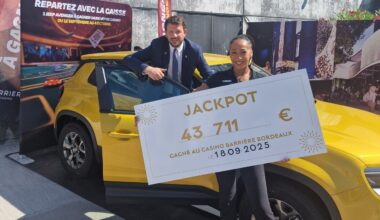 De passage à Bordeaux, il remporte deux jackpots dans la même journée