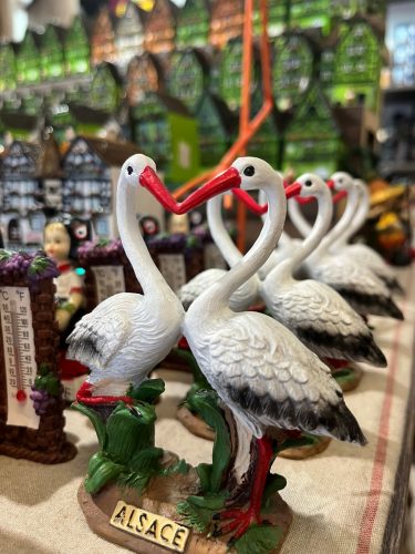 cigogne figurine souvenir
