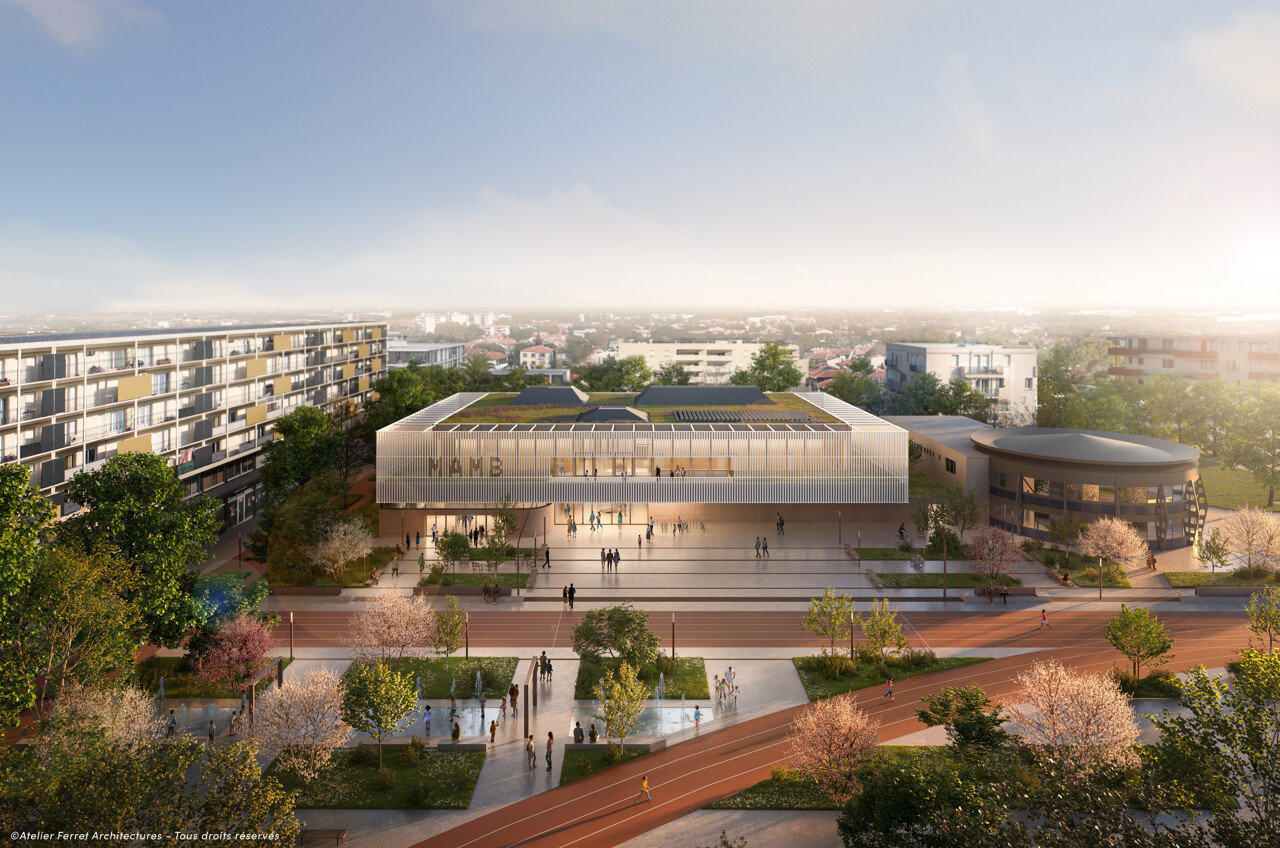 en pleine mutation, ce quartier va accueillir un nouveau grand pôle sportif