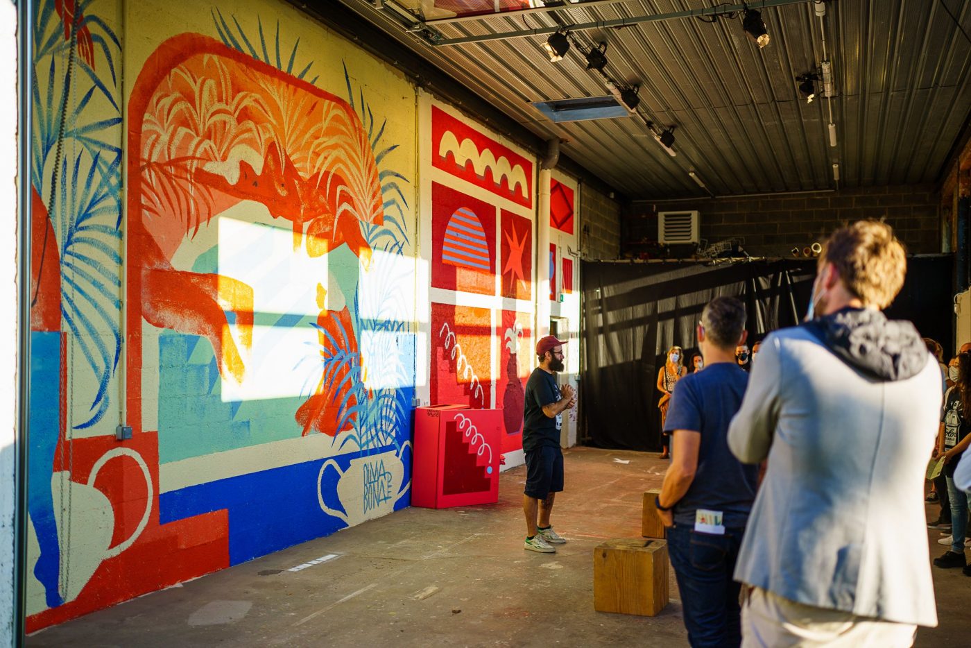 colors + colors urban art festival + ateliers éclairés + street art + coop
