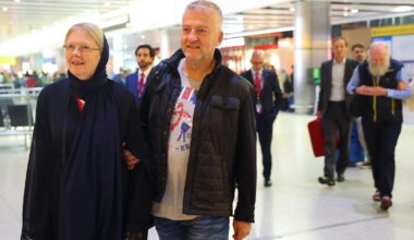le couple de Britanniques libéré par les talibans est arrivé à Londres