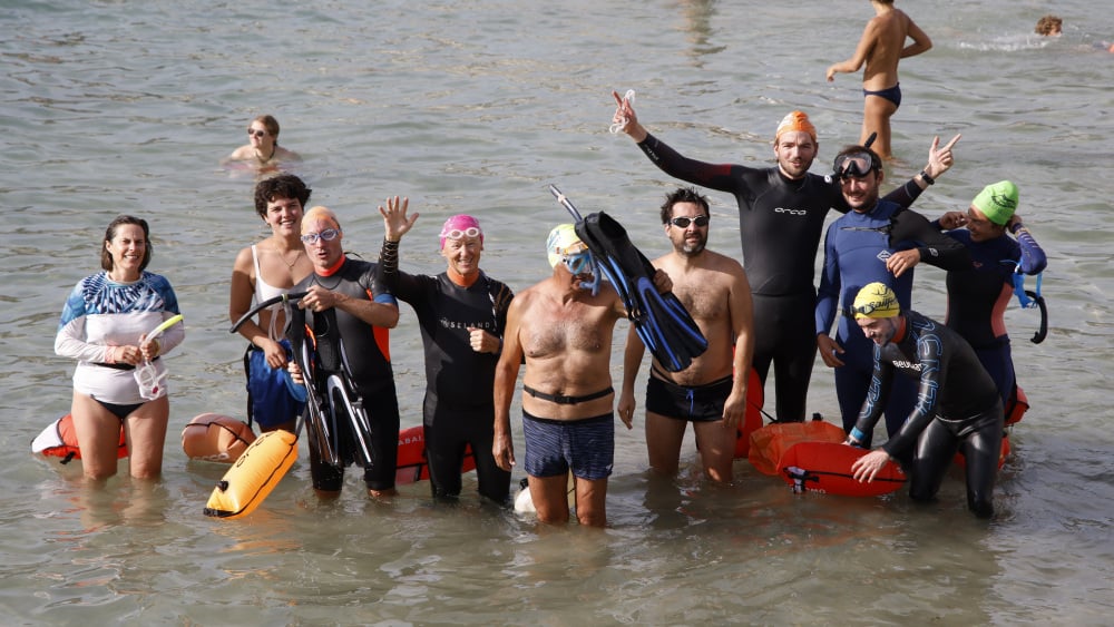 Les Libres Nageurs se mouillent pour la digue des Catalans